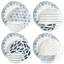 Blue Bay 12-Piece Dinnerware Set