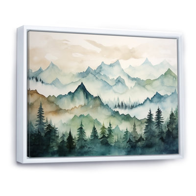 Sommet vert, montagnes du Japon - Art encadré au Japon