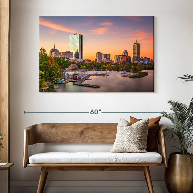 Horizon de Sirci à Boston, H 32 po x l 48 po