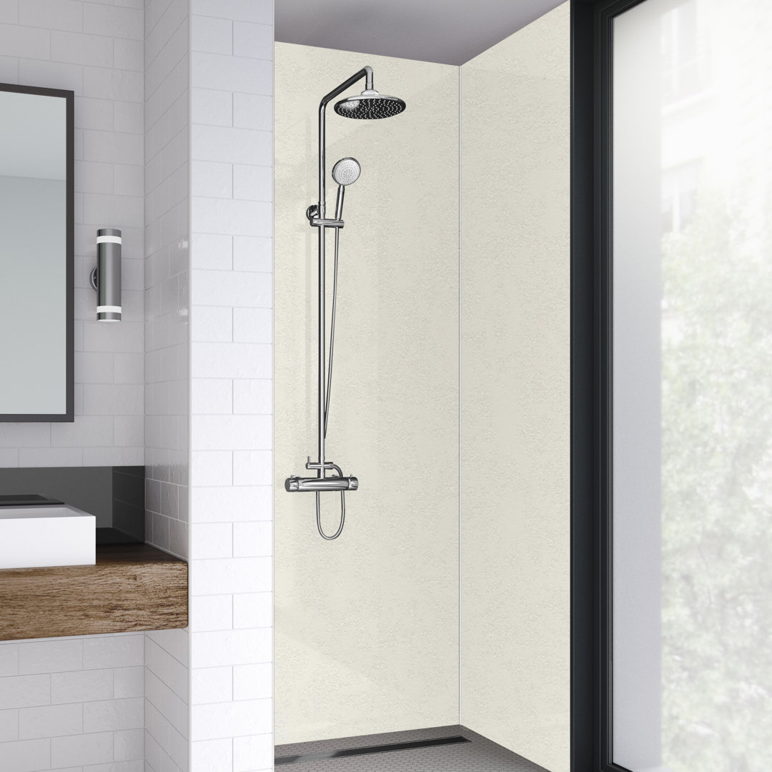 90mm W x 242mm H Decorative Wall Panel with Glass