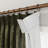 TWOPAGES Unlined Floral Curtain Printed Faux Linen Pinch Pleat Curtain-124072298-121643599