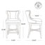 Tabouret de comptoir pivotant Cairo Willow-112983085