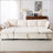 111.8" Sectional Sofa Pull-Out Sofa Bed Versatile Sofa Sleeper With Large Storage Space-2099897035