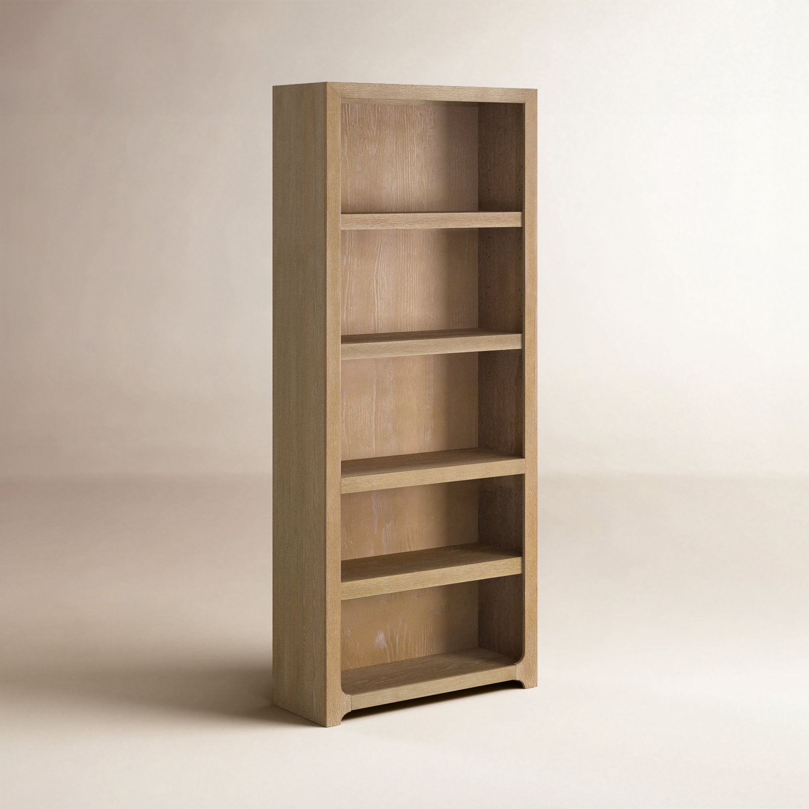 Fitzgerald 32" Oak Bookcase