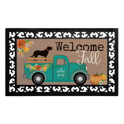 Ciapha Non-Slip Thanksgiving Doormat
