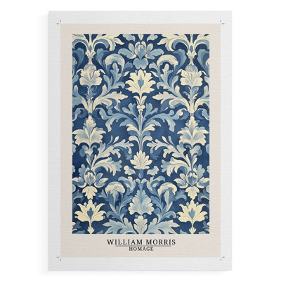 WM MORRIS Series DCLXXI -Canvas Print Only - NOT FRAMED