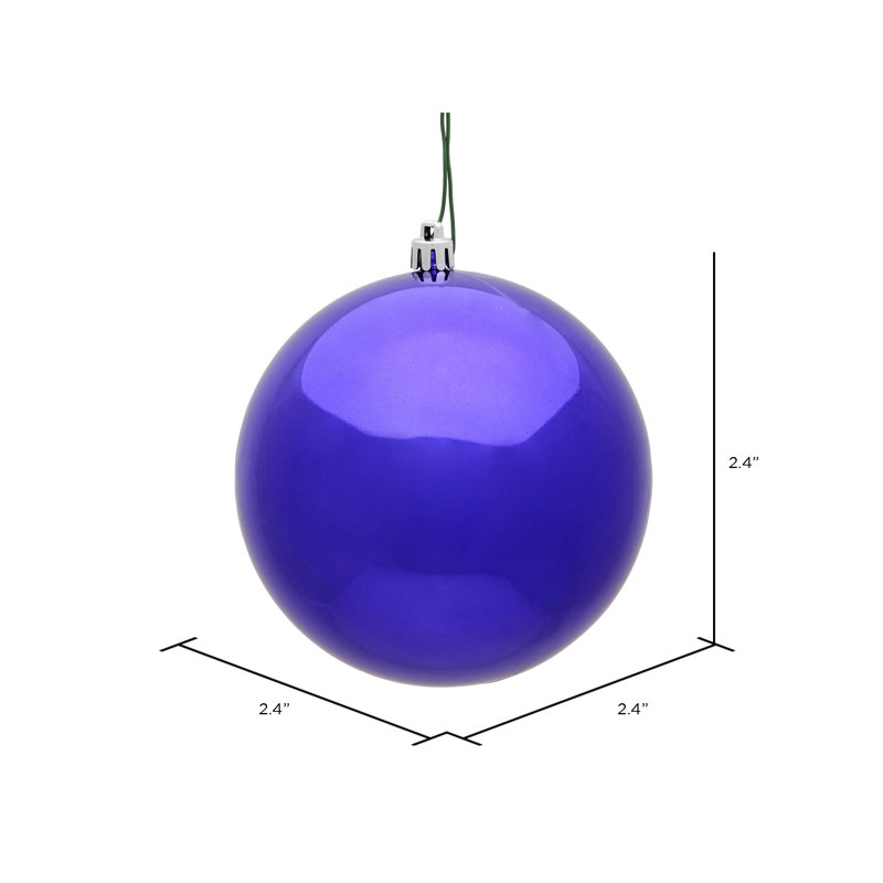 Décoration de boule décorative des Fêtes, Violet brillant