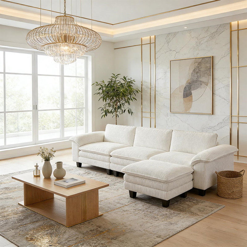 Luxury L Shaped Couch