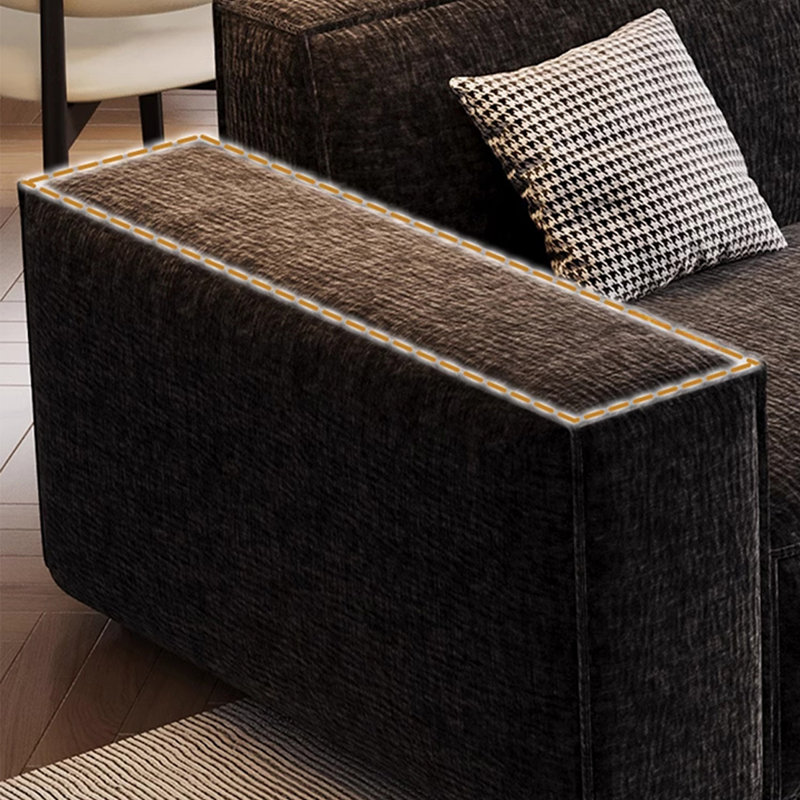 Canapé italien moderne et simple italien, H 27,16 po x l 82,67 po x P 38,18 po, 2