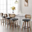 Tabouret de bar et de comptoir pivotant Lucania-377456195-373594529-362399370