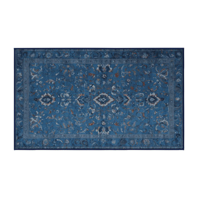 Tapis gris lavable à la machine