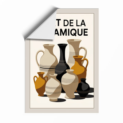 L'Art de la Céramique Modern - Framed Print