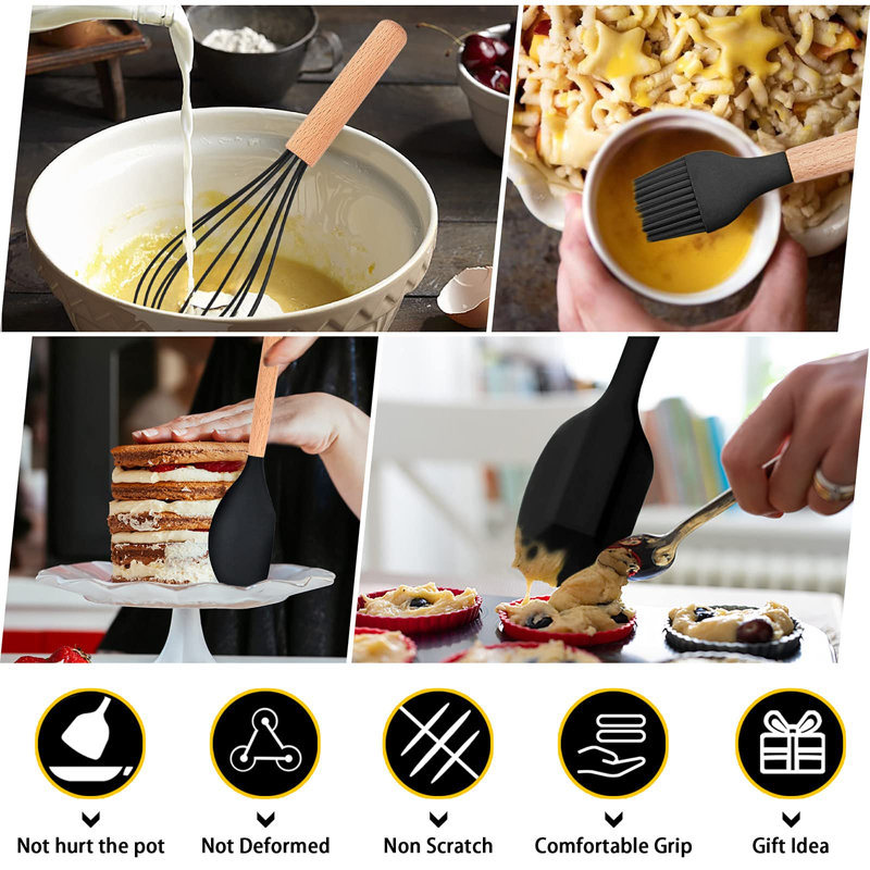 Belfry Kitchen Warner 36 Utensil Set