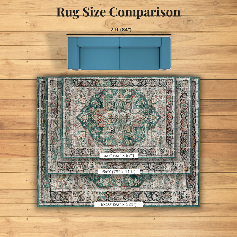 Moroccan Indoor Rug, Rectangle 8' x 10'