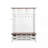 4-in-1 Hall Tree with 6 Hooks with Adjustable Shelves-1688451890