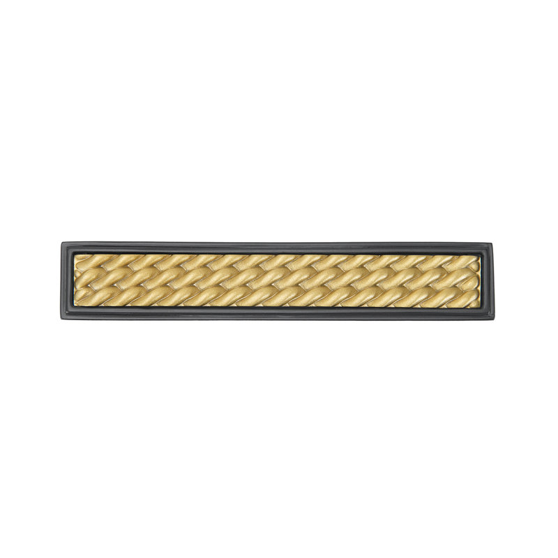 Spectra Waves 3" center to center pull, 3 Inch, Black/Gold