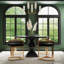 Clarence Faux Leather 23" Dining Stool-2116367557-2116367556