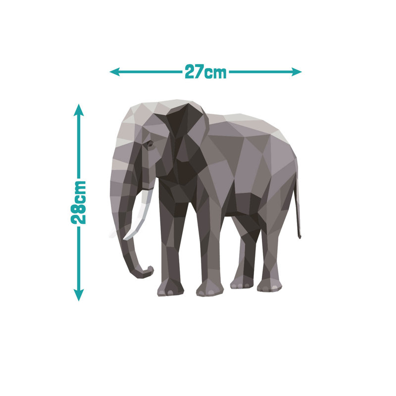 Geometric Safari Wall Sticker Pack