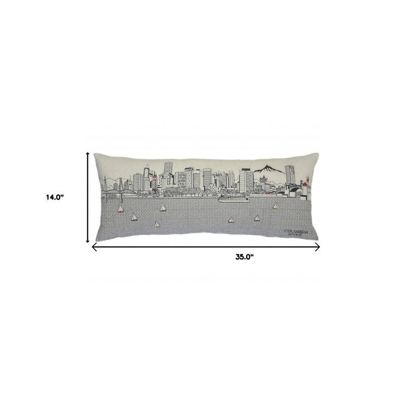 Coussin Portland, Crème