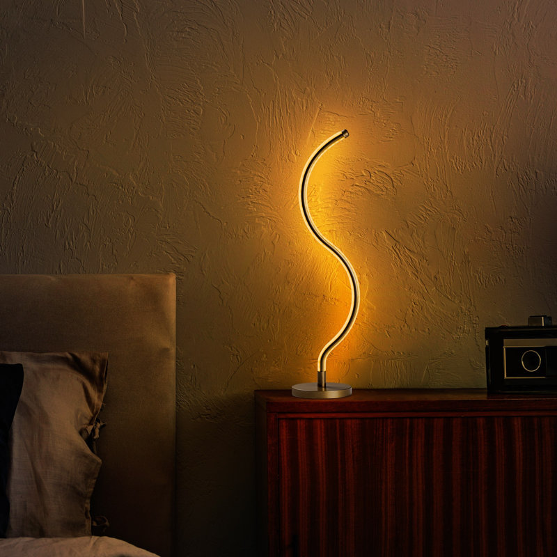 Lampe de bureau Nivaan, Or