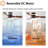 42 INCH WOOD CEILING FAN WITH NO LIGHT