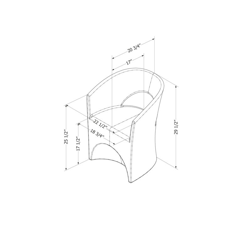 Dalya Patio Chair, Greige