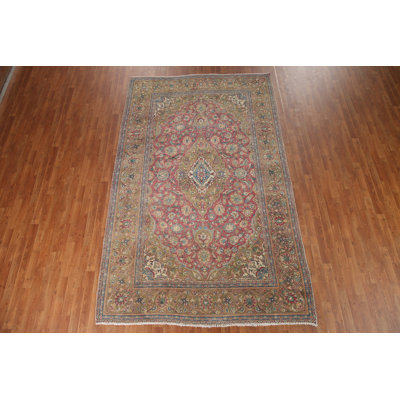 Tapis antique teinture végétale 6 x 10