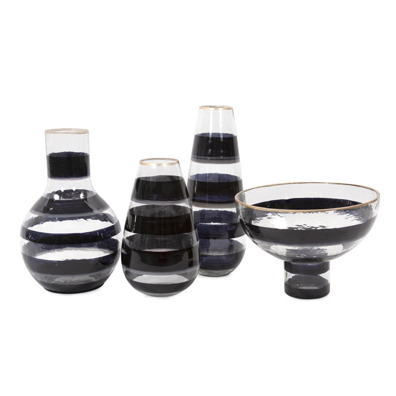 Vase de table en verre