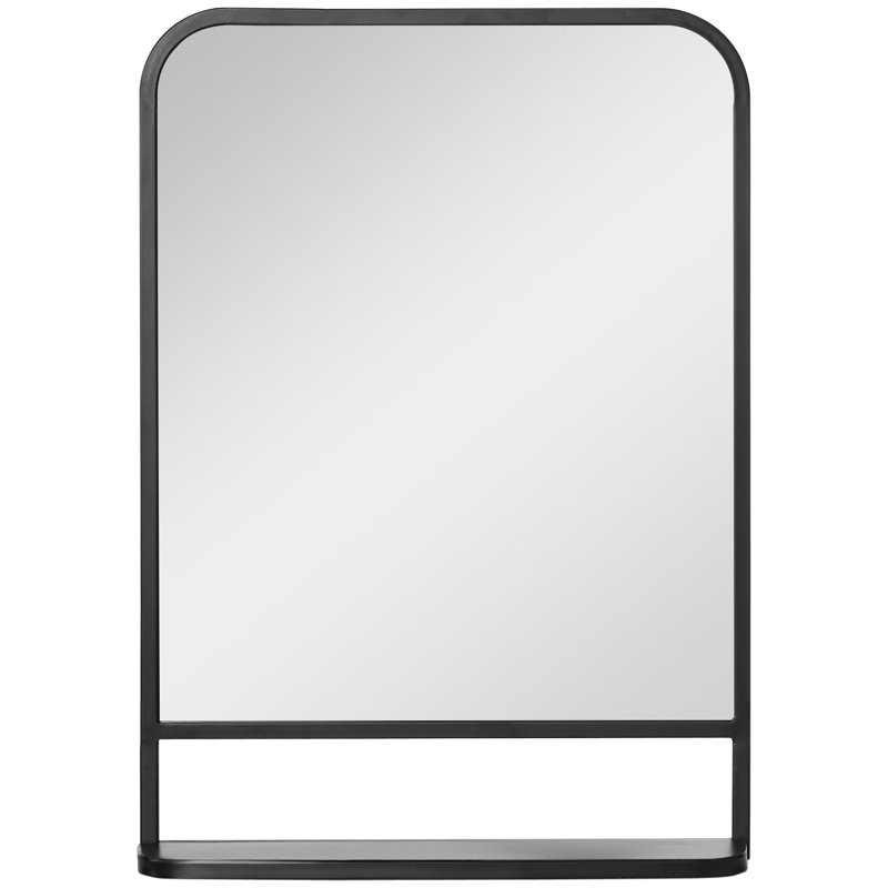 Metal Flat Wall Mirror