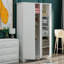Berend 3 Door Manufactured Wood Wardrobe