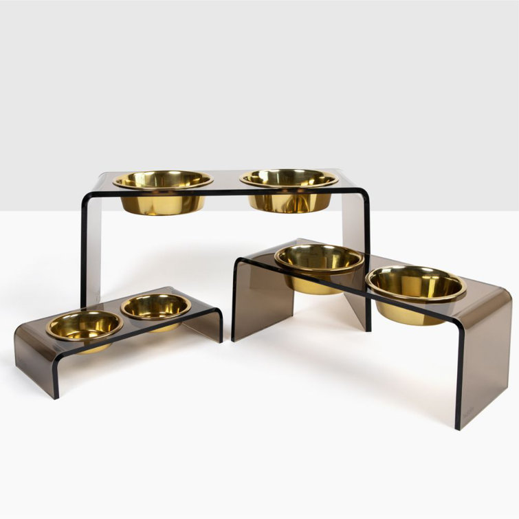 https://assets.wfcdn.com/im/91670032/resize-h755-w755%5Ecompr-r85/2641/264165964/Bronze+Acrylic+Double+Bowl+Elevated+Pet+Feeder.jpg