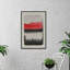 Black flows-impression sur toile encadrée-30011145
