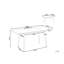 Ridgeland Extendable Metal Base Dining Table