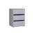 Aashka 51cm Wide 3 -Drawer Steel File Cabinet
