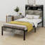 Lit plateforme avec rangement et accessoires-1670435498
