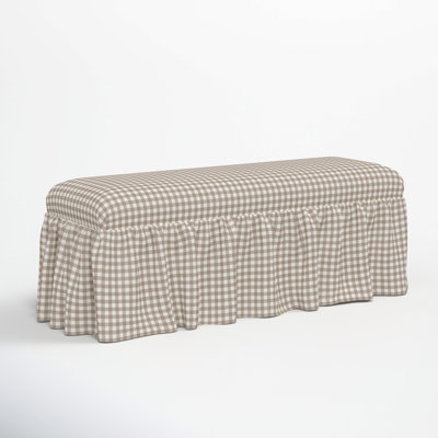 Maggie 52" Cotton Dining Bench