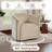 33.5" W Contemporary Stylish Upholstered Swivel Barrel Chair-2093882724