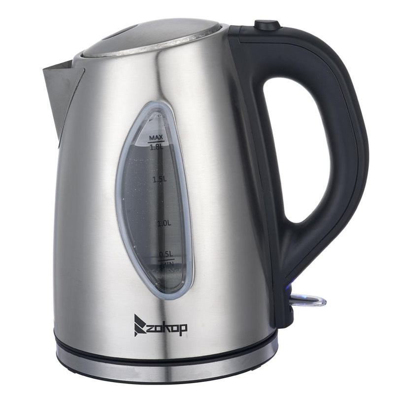 Bouilloire électrique en acier inoxydable 1,8 L