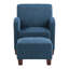 Fauteuil club avec repose-pieds 29,25 po Kaelan-454837715