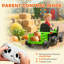 Kids Ride On Tractor with Trailor, 12V Kids Ride on Car-116438067