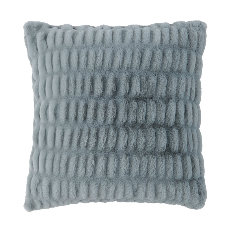 Ruched Rabbit Throw Pillow, Égée