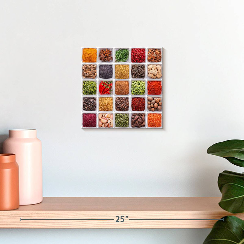 Yarlin Fresh Spices And Herbs, 10" H x 10" W