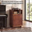Solid Wood 34.05 " H Dowel Rack-1590855995
