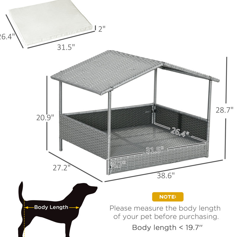 Versatile Outdoor Dog House With Premium Features For Pet Comfort