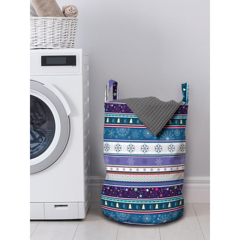 Fabric Laundry Bag with Handles