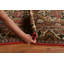 Tapis rétro en laine 7 x 9