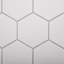 Carreau de mosaïque en porcelaine alvéolaire pour mur et plancher 4 po x 4 po Perfection-94662447