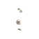 Pitch Rite-Temp Bath And Shower Trim Kit With Push-Button Diverter 1.75 Gpm