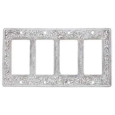 San Michele Patterned 4 - Gang Rocker Wall Plate