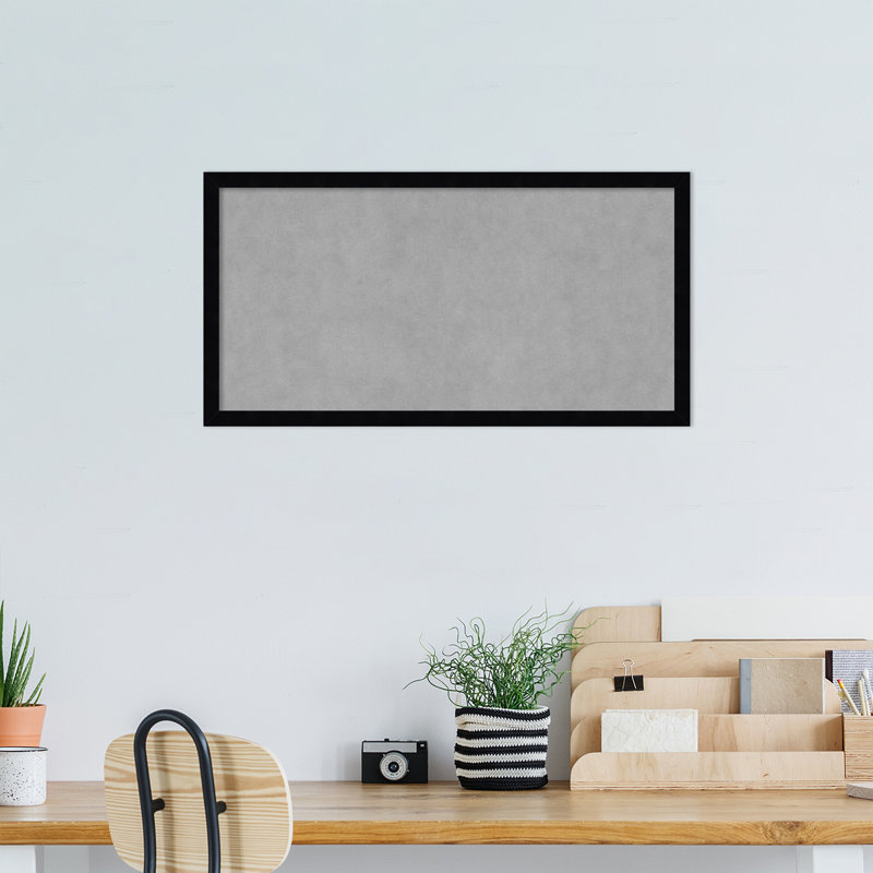 Tableau magnétique noir Svelte, H 13 po x l 25 po